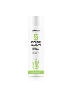 Восстанавливающий шампунь ДЕТОКС для волос DOUBLE ACTION 250 Hair company