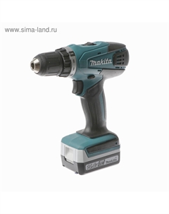 Дрель-шуруповерт DF 347 DWE, 14.4 В,2×1.5АчLi-ion, БЗП-10 мм,0-400/0-1400 об/м Makita