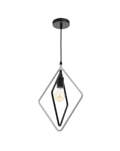 Светильник 40391/1 E27 40 Вт черный-белый 25×10×30-130 см Bayerlux