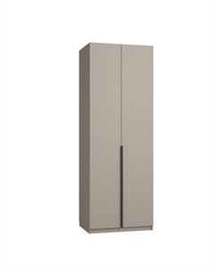 Шкаф для одежды «Авелона», 2 двери, 800×557×2200 мм, цвет кашемир серый Омскмебель