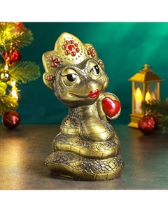 Копилка для денег «Змея в кокошнике», гипс, 23 см Хорошие сувениры