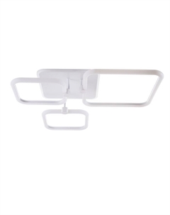 Люстра с ПДУ 1915/3 LED 100Вт диммер белый 47х47х13,5 см Bayerlux