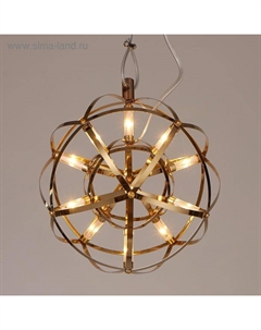 Люстра 669702/12 LED 7,2Вт 3000К золото 20х20х150 см Bayerlux