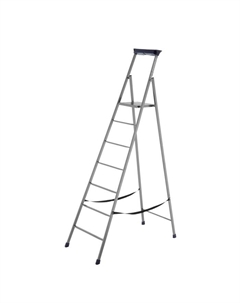 Стремянка СП7, высота до рабочей площадки 1510 мм, 7 ступеней Ника