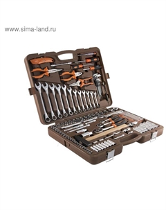 Набор инструмента OMT131S, 1/4", 3/8", 1/2", головки 4-32 мм, 131 предмет Ombra