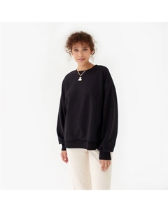 Свитшот женский : Casual Collection цвет черный, размер 42-44 Minaku