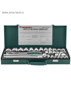 Набор торцевых головок S04H4728S, 28 предметов Jonnesway