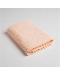 Полотенце махровое «», 50×90 см, хлопок 100%, персиковое Экономь и я