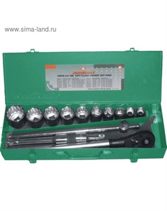 Набор торцевых головок S04H6415S, 15 предметов Jonnesway