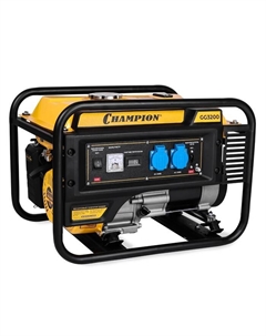 Генератор бензиновый CHAMPION GG3200, 4Т, 3.5 кВт, 220 В, 15 л, ручной старт Champion