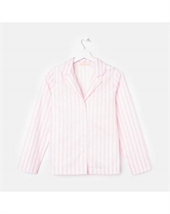 Рубашка женская "Beautiful", цвет белый/розовый, размер 48-50 Kaftan