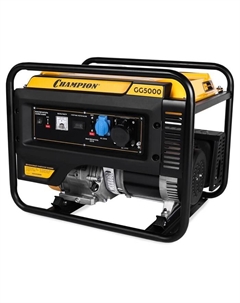 Генератор бензиновый CHAMPION GG5000, 4Т, 5.5 кВт, 220 В, 25 л, ручной старт Champion