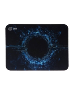 Коврик для мыши Cactus Plasma, игровой, 400х300х3 мм, черный