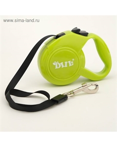 Рулетка, 3 м, до 10 кг, лента, зелёная Diil