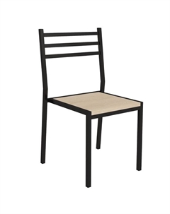 Стул «Аликанте», 445×430×780 мм, цвет чёрный/дуб сонома Омскмебель