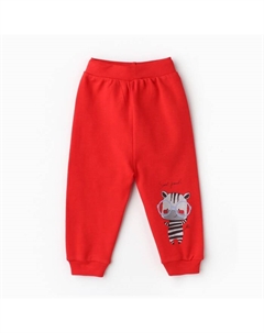 Штанишки детские, цвет красный, рост 80 см Bebus