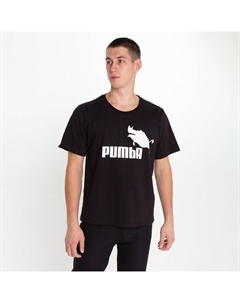 Футболка мужская PUMBA, чёрная, размер 56 Tusi