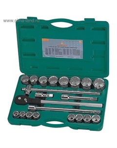 Набор торцевых головок S04H6422S, 22 предмета Jonnesway