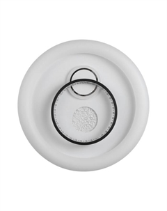 Светильник "Инеро" LED 120Вт бело-чёрный 49х49х7 см Bayerlux