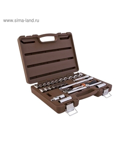 Набор торцевых головок 911225, 25 предметов Ombra