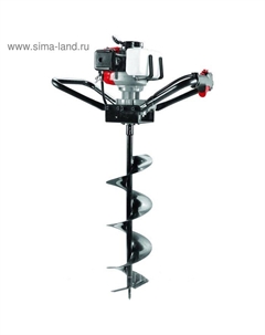 Мотобур RedVerg RD-EA490, 2.2 л.с., шнек 80-250 мм, d=20 мм, 7500 об/мин, 1.2 л, БЕЗ ШНЕКА Redverg