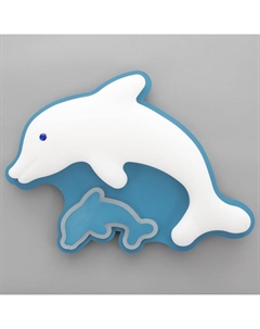 Люстра 1441/1 LED 60 Вт бело- голубой 52×49×9 см Bayerlux