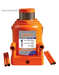 Домкрат гидравлический OHT100, 100 т, подъем 335-515 мм Ombra