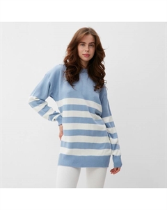 Джемпер женский : Casual collection, экрю, синий, размер 44 Minaku