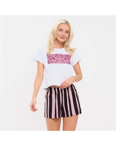 Пижама женская (футболка и шорты) "Wild" р. 48-50 Kaftan