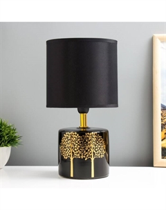 Настольная лампа «Дуо арбор» E14 40 Вт черный 15×15×28 см Risalux