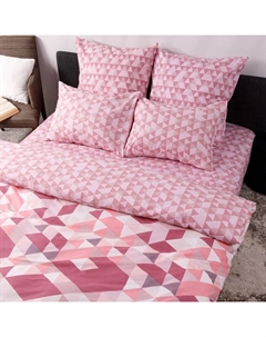 Постельное бельё евро «Кристалл», поплин Luisa de rizzo