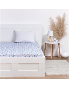 Простыня 180х210 см, ситец 105г/м, цвет МИКС, хлопок 100% Селтекс