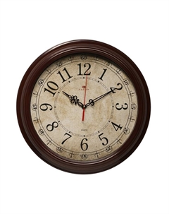 Часы настенные, интерьерные «», бесшумные, d=35 см Рубин