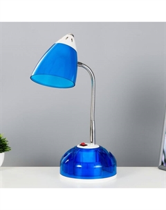 Настольная лампа "Ави" E27 15Вт синий 16х16х49 см Risalux