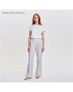 Брюки домашние женские : Country melody, голубые, размер 44 Minaku