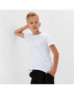 Футболка детская, цвет белый, рост 128 см Minaku