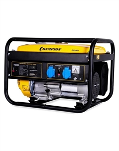 Генератор бензиновый CHAMPION GG2801, 4Т, 3 кВт, 220 В, 15 л, ручной старт Champion