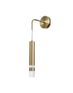 Бра «Гелла» LED 6 Вт 3000К латунь 4×4×30 см Bayerlux