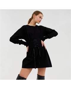 Свитшот женский : Casual Collection цвет чёрный, размер 46 Minaku