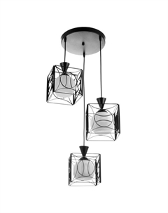 Светильник 2744/3 E27 40 Вт черный 46×46×23-97 см Bayerlux