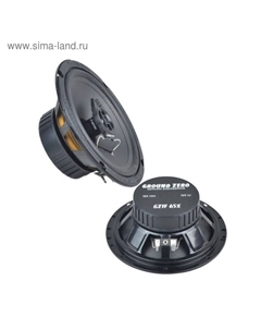 Акустическая система GZIF 6501FX, 16.5 см, 100 Вт, набор 2 шт. Ground zero