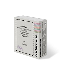Комплект предметных тетрадей 36 листов, 12 штук, «Академкнига», мелованный картон, блок офсет 100% белизна, инфо-блок Erichkrause