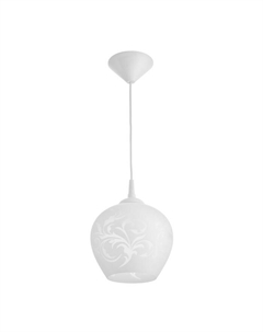 Светильник Ладера "Альтея" 1 лампа E27 40Вт белый д.200 Bayerlux