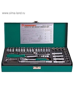 Набор торцевых головок S04H2141S, 41 предмет Jonnesway