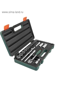 Набор торцевых головок S68H3126S, 26 предметов Jonnesway