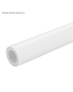 Труба полипропиленовая армированная стекловолокном D=32 PN20 4 м Rtp