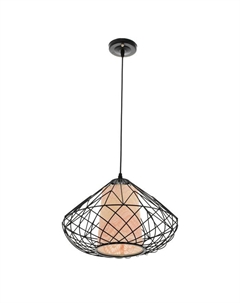 Светильник 1650/1 E27 40 Вт черный 44×44×28 см Bayerlux