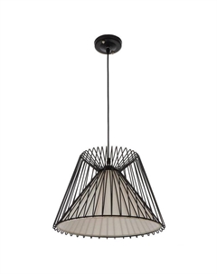 Светильник 1649/1 E27 40 Вт черный 36×36×28 см Bayerlux