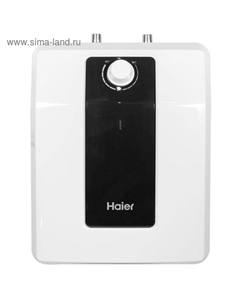 Водонагреватель Haier ES15V-Q2(R), накопительный, 2 кВт, 15 л, верхняя подводка, белый