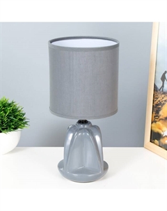 Настольная лампа "Лаура" Е14 40Вт серый 13х13х26,5 см Risalux